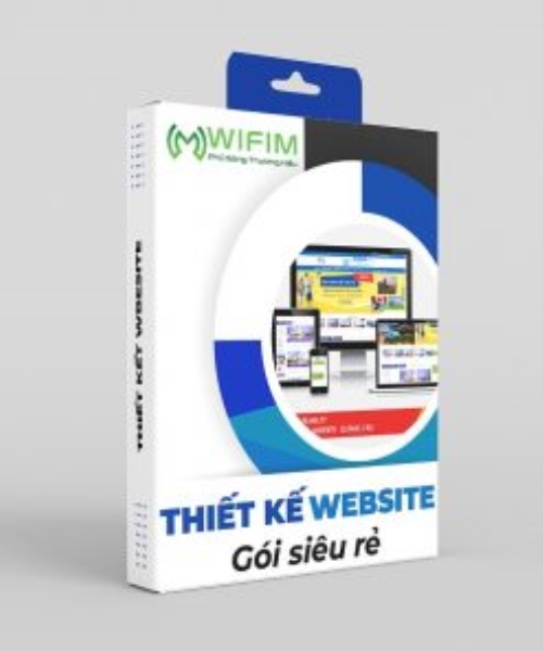 Gói thiết kế website siêu rẻ - Quảng Cáo Trực Tuyến Wifim - Công Ty Cổ Phần Công Nghệ Wifim